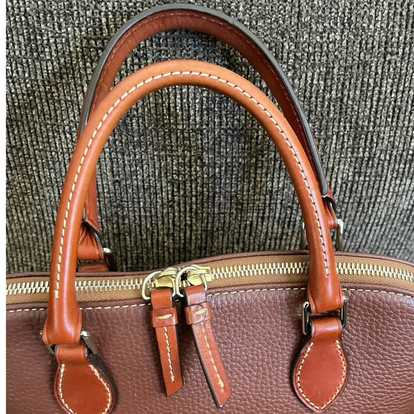 Dooney & Bourke Pebbled Grain Leather Satchel