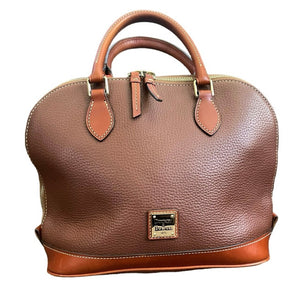 Dooney & Bourke Pebbled Grain Leather Satchel