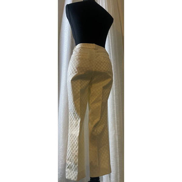 Banana Republic Cream Hampton Pants