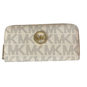 Michael Kors Jet Set Monogram Zip Around Wallet