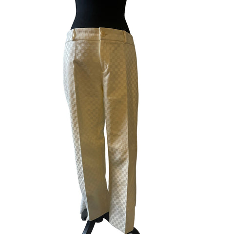 Banana Republic Cream Hampton Pants