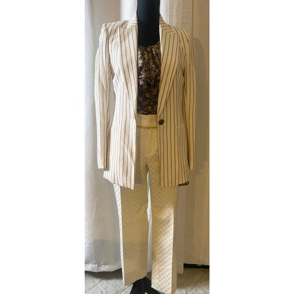 Banana Republic Cream Hampton Pants
