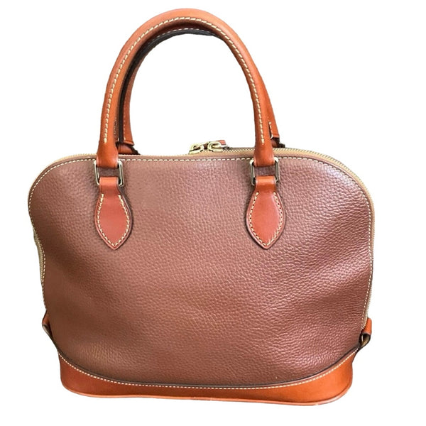 Dooney & Bourke Pebbled Grain Leather Satchel