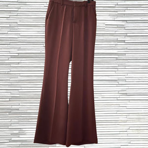 Brown Bootcut Zara Trousers