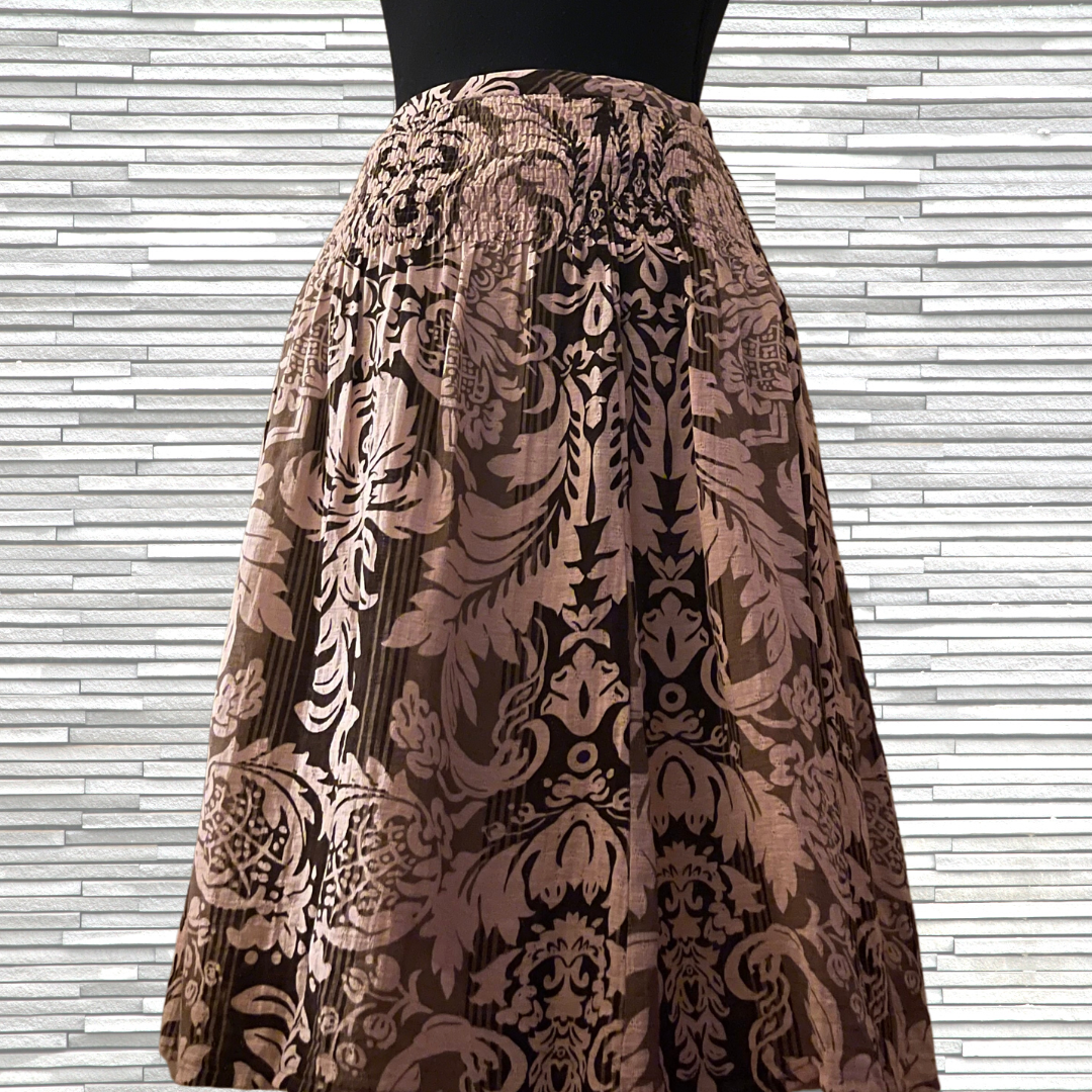 Ann Taylor Loft Paisley Print Skirt