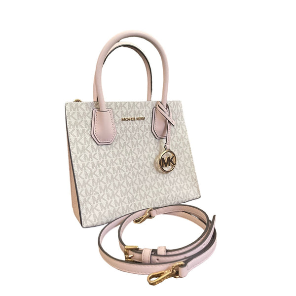 New Michael Kors Mercer Signature Logo Crossbody Bag