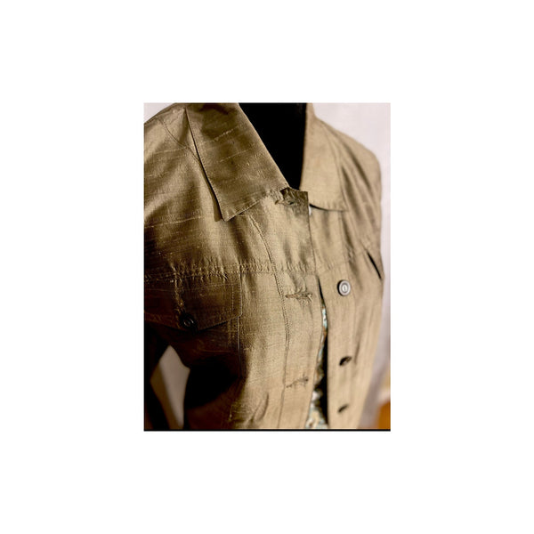 Chico's Design Silk Shacket