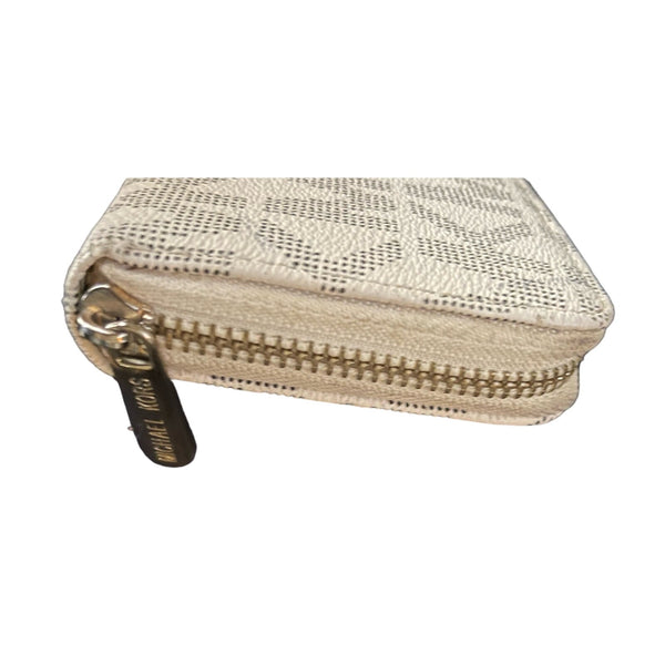 Michael Kors Jet Set Monogram Zip Around Wallet